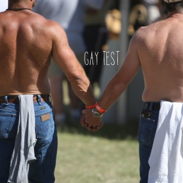 Gay test by pictures